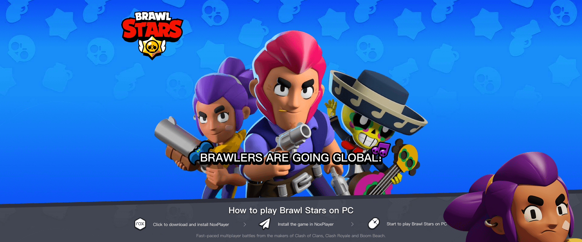 Play Brawl Stars On Pc Noxplayer - game brawl stars telecharger